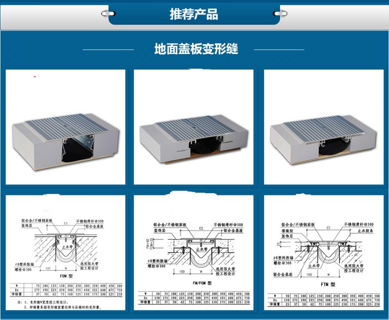 變形縫鋁合金蓋板圖片