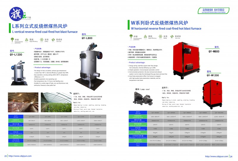 112中智旗云產(chǎn)品圖冊新  煤暖風機