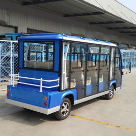 11座電動(dòng)觀光車 用于景區(qū)游覽觀光 電動(dòng) 封閉式