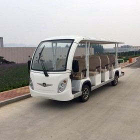 非封閉式電動(dòng)觀光車 14座 72V 白色 續(xù)駛里程110-120km