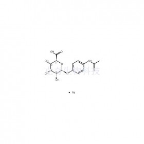 P-乙酰氨基苯-B-D-葡萄糖酸鈉鹽維克奇生物中藥對照品