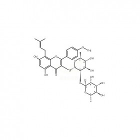 鼠李糖基淫羊藿次苷II維克奇生物實驗室中藥對照品