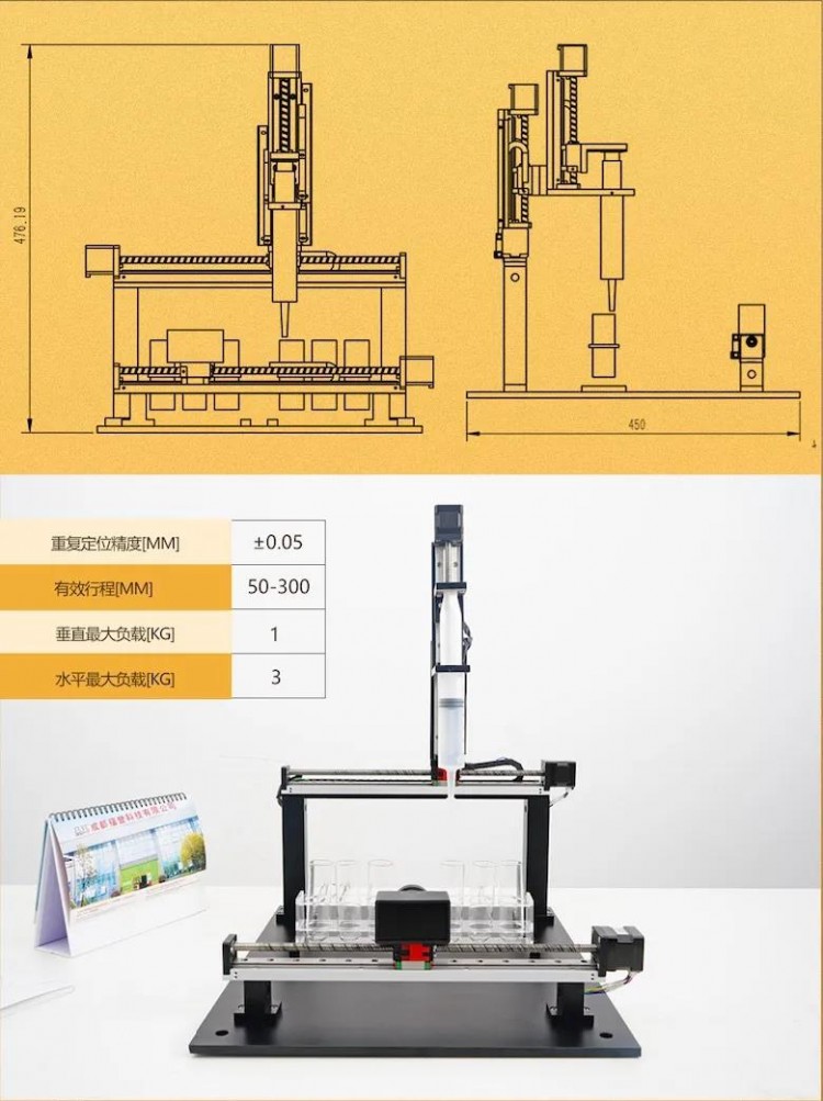 三軸醫(yī)用滑臺