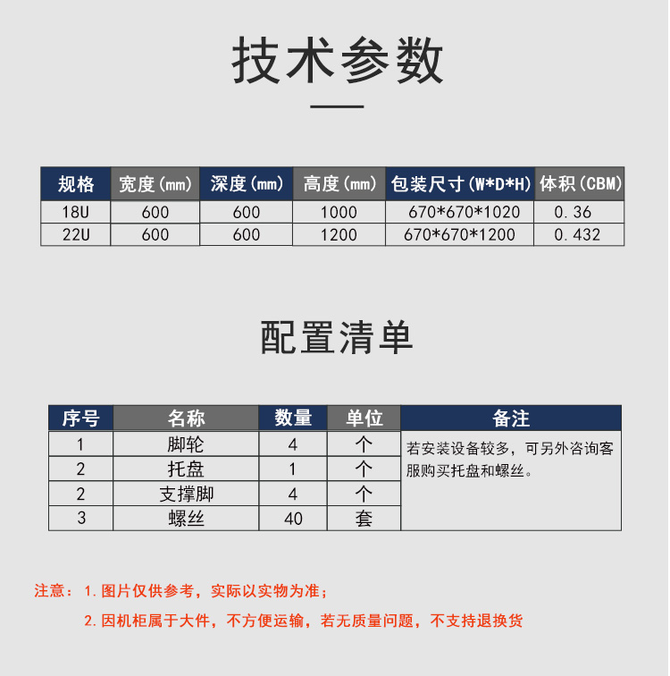 1米KX網(wǎng)絡機柜玻門_06