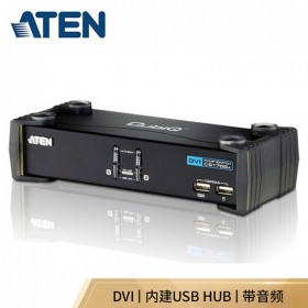 ATEN宏正 CS1762A 2端口USB 2.0 DVI KVMP 多電腦切換器工業(yè)級