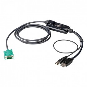 ATEN 宏正 四川總代理 CV190 DisplayPort KVM 信號轉換器