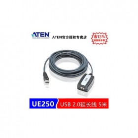 ATEN 宏正 UE250 2.0延長(zhǎng)線USB 可延長(zhǎng)USB設(shè)備的使用距離，可達(dá)5m