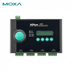 摩莎MOXA IT解決方案商 NPort 5430 4口RS-422/485串口設備聯(lián)網(wǎng)服務器