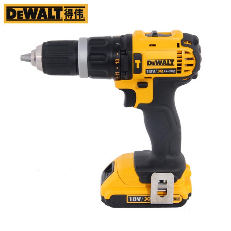 得偉DEWALT 18V鋰電沖擊鉆充電鉆電起子多功能調(diào)速手槍鉆DCD785