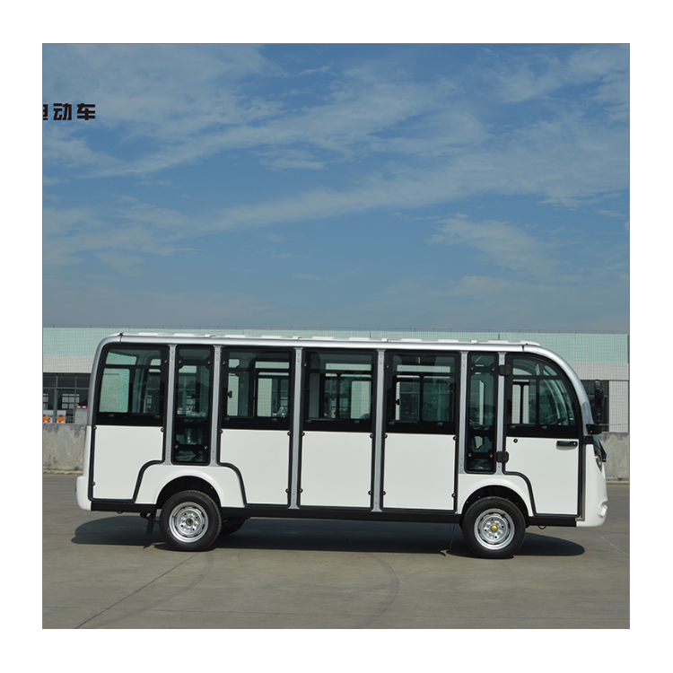 LT-S14人封閉旅游觀光車  景區(qū)瀏覽用車 電動觀光車