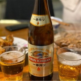 麒麟（kirin）一番榨啤酒國(guó)產(chǎn)日本工藝精釀全麥啤酒 330ml*24瓶