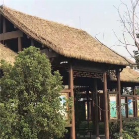 公園景觀工程別墅庭院防腐木廊架文化長廊 融昌達(dá)工廠定制