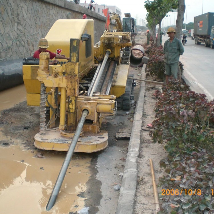 排水 燃氣水平定向鉆 非開挖不影響路面正常施工