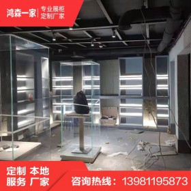 展示柜廠家-成都世紀(jì)城博物館展柜廠部加工生產(chǎn)中-展示柜定制廠家價格便宜