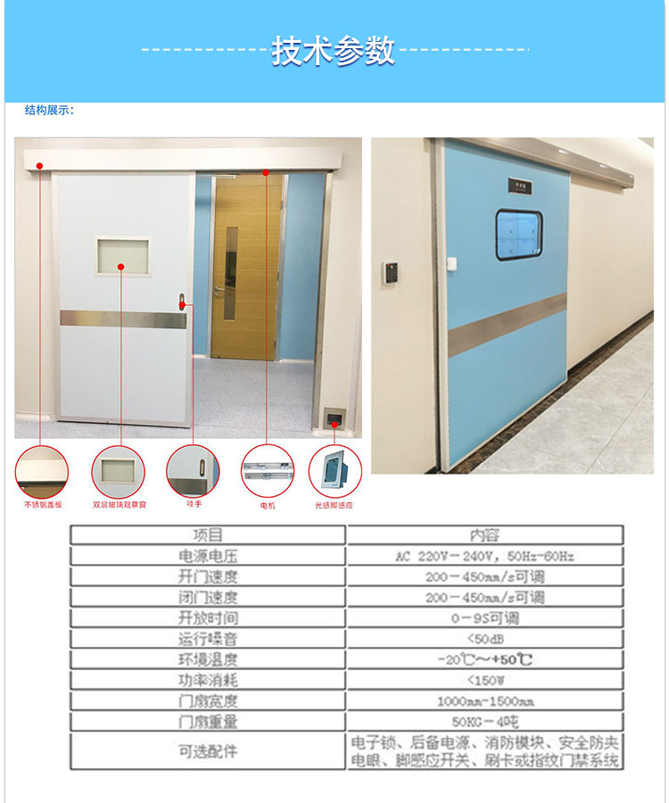 醫(yī)用門詳情頁2