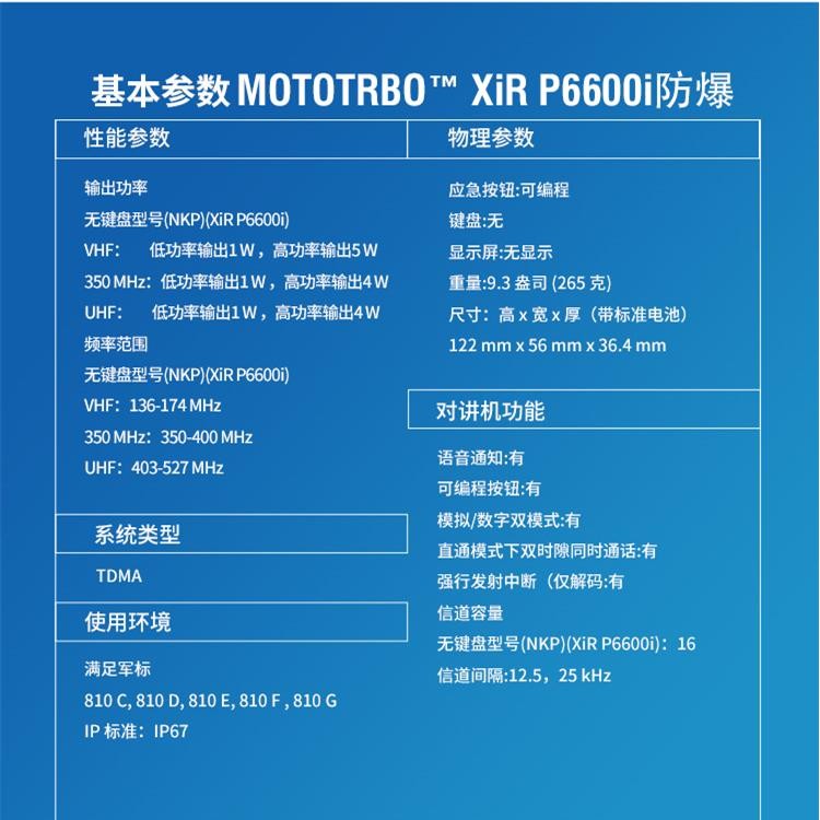 寧南摩托羅拉防爆對(duì)講機(jī)一件代發(fā)