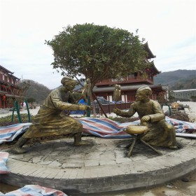 水泥直塑浮雕   戶外外墻背景墻浮雕   園林景觀水泥人物雕塑