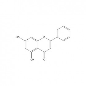 【樂美天】白楊素  CAS No ：480-40-0  HPLC≥98%   20mg/支 分析標(biāo)準(zhǔn)品/對照品