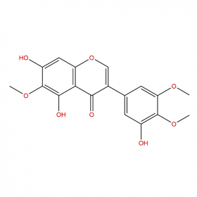 【樂(lè)美天】野鳶尾黃素  CAS No：548-76-5   HPLC≥98%  20mg/支 分析標(biāo)準(zhǔn)品/對(duì)照品