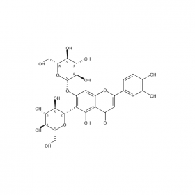 【樂美天】異葒草素-7-O-葡萄糖苷（大麥黃苷）35450-86-3  HPLC≥95%   5mg/支標(biāo)準品/對照品