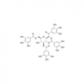 【樂美天】1,2,3,6-四-O-沒食子酰-β-D-葡萄糖 | CAS No：79886-50-3   HPLC≥98%  10mg/支分析標(biāo)準(zhǔn)品對(duì)照品