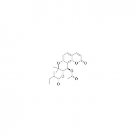 【樂(lè)美天】白花前胡香豆精I(xiàn)（Peucedanocoumarin I） | CAS No：130464-55-0  HPLC≥98%	5mg/支 中藥對(duì)照品標(biāo)準(zhǔn)品