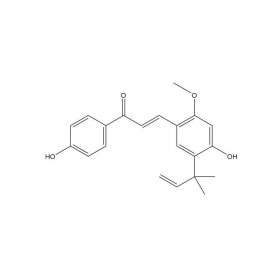 【樂美天】甘草查爾酮A   CAS No：58749-22-7  HPLC≥98%  20mg/支分析標(biāo)準(zhǔn)品/對(duì)照品