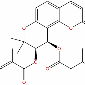 【樂美天】白花前胡素C（Praeruptorin C）  CAS No：72463-77-5   HPLC≥98%   20mg/支 分析標(biāo)準(zhǔn)品/對照品