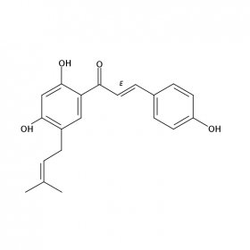 【樂美天】補(bǔ)骨脂查爾酮  CAS No：28448-85-3  HPLC≥98%  20mg/支 分析標(biāo)準(zhǔn)品/對(duì)照品