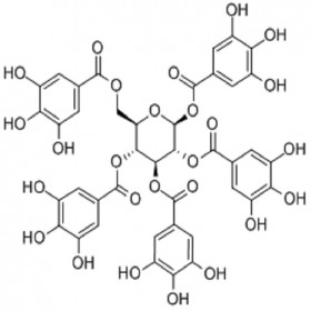 【樂美天】1,2,3,4,6-五沒食子酰葡萄糖  14937-32-7  HPLC≥98%   20mg/支標準品/對照品