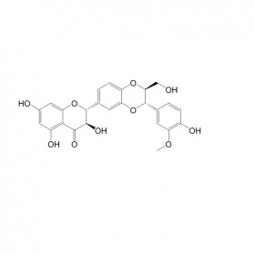 【樂(lè)美天】水飛薊賓B（Silybin B）  CAS No：142797-34-0  HPLC≥98%  10mg/支  對(duì)照品 標(biāo)準(zhǔn)品