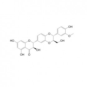 【樂美天】異水飛薊賓A（水飛薊賓b2）（Isosilybin A） | CAS No：142796-21-2  HPLC≥98% 5mg/支 對照品 標(biāo)準(zhǔn)品