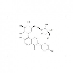 【樂美天】葛根素芹菜糖苷（Puerarin apioside）  CAS No：103654-50-8   HPLC≥98%  20mg/支 中藥對照品 標(biāo)準(zhǔn)品