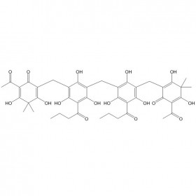 【樂美天】綿馬貫眾素ABBA;東北貫眾素  CAS No：12777-70-7  HPLC≥98% 20mg/支 中藥對照品 標(biāo)準(zhǔn)品