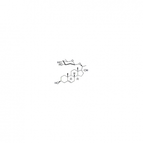 北五加皮苷N;杠柳苷N	（Periplocoside N） | CAS No：39946-41-3  	HPLC≥98%	10mg/支