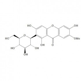 【樂美天】7-O-甲基杧果苷  31002-12-7  HPLC≥98%  20mg/支分析標準品/對照品