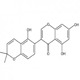 【樂美天】甘草異黃酮B  66056-30-2  HPLC≥98%  5mg/支 分析標準品/對照品