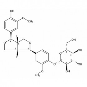 【樂美天】松脂醇 beta-D-吡喃葡萄糖苷 41607-20-9  HPLC≥98%  5mg/支對照品標準品