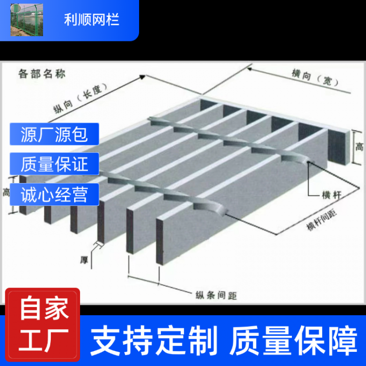 熱浸鍍鋅復(fù)合鋼格板 高承重鋼格柵板承重力強(qiáng) 源頭廠家