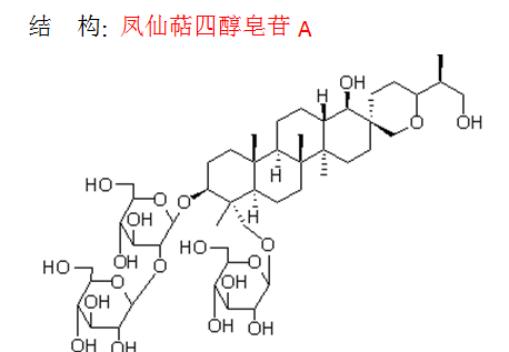 鳳仙萜四醇皂苷A