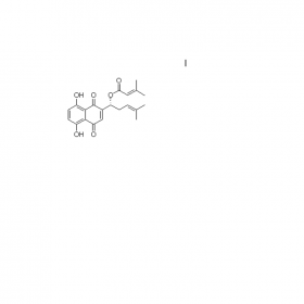 β,β-二甲基丙烯酰紫草素 曼思特紫草中提取CAS號24502-79-2