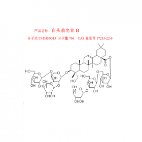 白頭翁皂苷H CAS號：68027-14-5 曼思特實驗室現(xiàn)貨