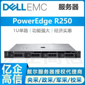 戴爾服務(wù)器云南省代_DELL PowerEdge R250 小型文件存儲(chǔ)服務(wù)器主機(jī)