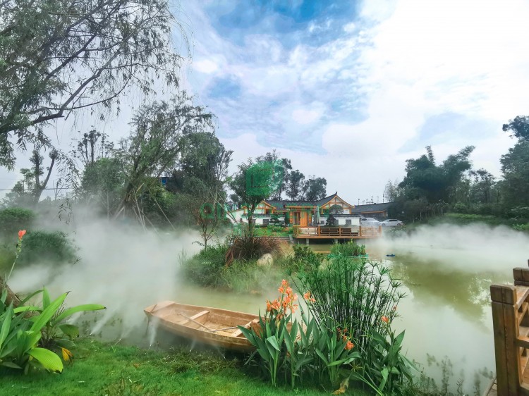 霧森系統(tǒng)  水景噴霧景觀