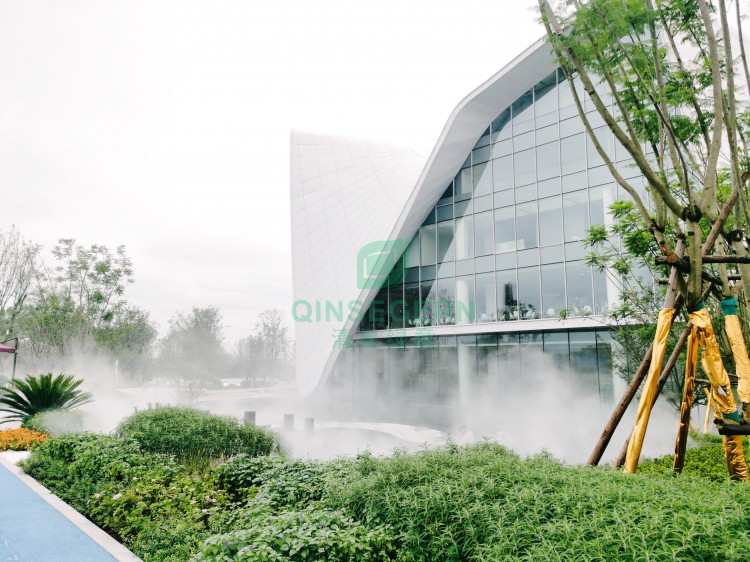 霧森景觀  商業(yè)街噴霧景觀