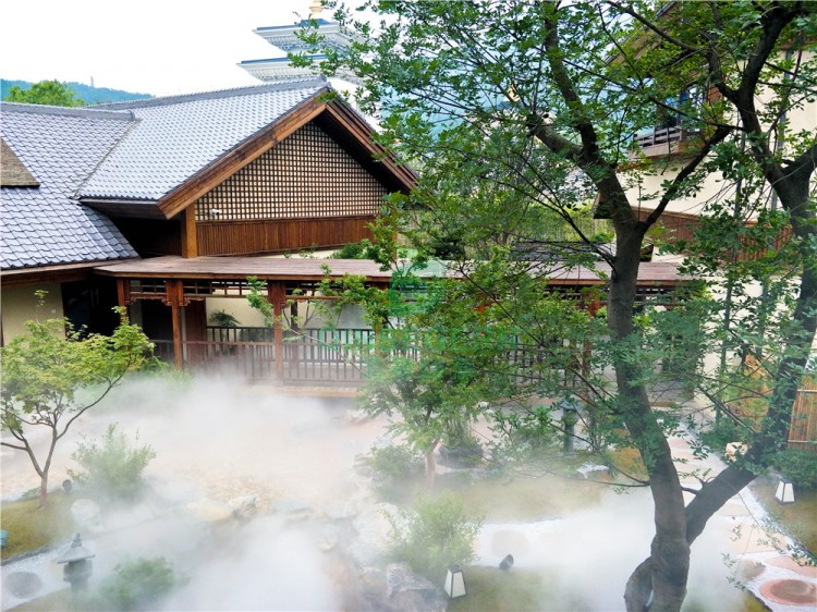 霧森景觀  商業(yè)街噴霧景觀