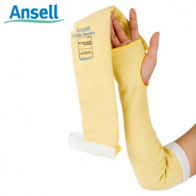 ansell/安思爾70-138 中量型凱夫拉抗割袖筒針織防割袖套防護(hù)護(hù)臂