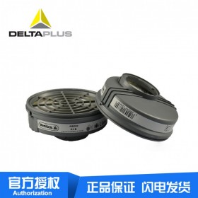 deltaplus/代爾塔105129 M6000 P3 防塵濾盒防工業(yè)粉塵半面具面罩配件