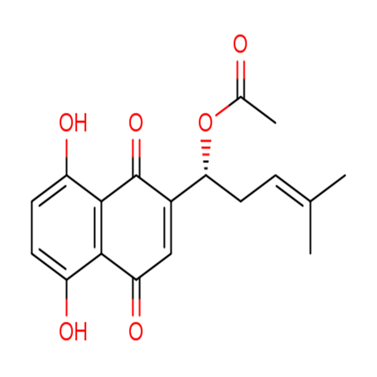 乙酰紫草素 自制對(duì)照品 中檢院 純度高 科研專用