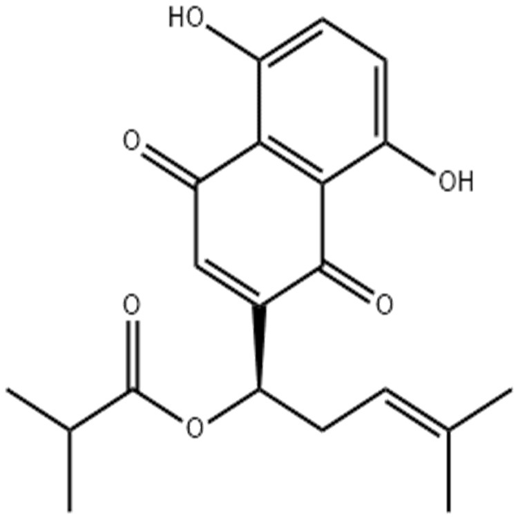 異丁酰紫草素 自制對(duì)照品 中檢院 純度高 科研專用